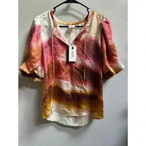 Matilda Jane Good Hart Sunset Point Abstract Blouse | Women’s Size S - Picture 5 of 11